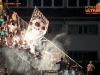 Fans of Olimpija celebrate during football match between NK Domzale and NK Olimpija Ljubljana in 6th Round of Prva liga Telekom Slovenije 2016/17, on August 20, 2016 in Sportni Park, Domzale, Slovenia. Photo by Matic Klansek Velej / Sportida