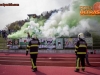 Supporters of NK Olimpija Ljubljana, Green Dragons and Firefighters during football match between NK Krka and NK Olimpija Ljubljana in Round #27 of Prva liga Telekom Slovenije 2015/16, on 2nd April, 2016 in Portoval, Novo Mesto, Slovenia. Photo by Urban Urbanc / Sportida
