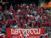 Fans of Aberdeen during 2nd Leg football match between NK Maribor (SLO) and FC Aberdeen (SCO) in Third Qualifying Round of UEFA Europa League 2016/17, on August 4, 2016, in Sports park Ljudski vrt, Maribor, Slovenia. Photo by Morgan Kristan / Sportida