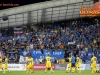 Supporters of PFC Levski Sofia during 1st Leg football match between NK Maribor (SLO) and PFC Levski Sofia (BUL) in Second Qualifying Round of UEFA Europa League 2016/17, on July 14, 2016 in Sports park Ljudski vrt, Slovenia. Photo by Urban Urbanc / Sportida