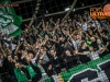 Green Dragons, supporters of Olimpija during football match between NK Olimpija Ljubljana and NK Krsko in 3rd Round of Prva liga Telekom Slovenije 2016/17, on August 1, 2016 in SRC Stozice, Ljubljana, Slovenia. Photo by Vid Ponikvar / Sportida