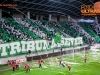 Fans Green Dragons during football match between NK Olimpija Ljubljana and NK Maribor in 33rd Round of Prva liga Telekom Slovenije 2015/16, on May 7, 2016, in SRC Stozice, Ljubljana, Slovenia. Photo by Matic Klansek Velej / Sportida