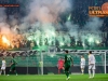 Green Dragons, supporters of Olimpija during football match between NK Olimpija Ljubljana and NK Maribor in 33rd Round of Prva liga Telekom Slovenije 2015/16, on May 7, 2016, in SRC Stozice, Ljubljana, Slovenia. Photo by Vid Ponikvar / Sportida