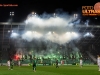 Green Dragons, supporters of Olimpija during football match between NK Olimpija Ljubljana and NK Maribor in 33rd Round of Prva liga Telekom Slovenije 2015/16, on May 7, 2016, in SRC Stozice, Ljubljana, Slovenia. Photo by Vid Ponikvar / Sportida