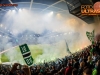 Green dragons during football match between NK Olimpija Ljubljana and NK Maribor in 33rd Round of Prva liga Telekom Slovenije 2015/16, on May 7, 2016, in SRC Stozice, Ljubljana, Slovenia. Photo by Grega Valancic / Sportida