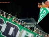 Green Dragons, fans of Olimpija during football match between NK Domzale and NK Olimpija in 9th Round of Prva liga Telekom Slovenije 2014/15, on September 20, 2014 in Sports park Domzale, Slovenia. Photo by Vid Ponikvar / Sportida.com