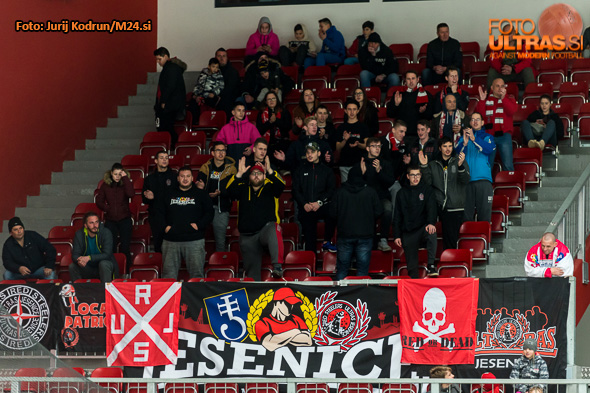 Ice Hockey, Jesenice, Alps Hockey League (Jesenice - Milano), fans, 26-Feb-2019, (Photo by: Jurij Kodrun / M24.si)
