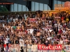 Torcida, fans of Hajduk during First Leg football match between FC Luka Koper and HNK Hajduk Split (CRO) in Second qualifying round of UEFA Europa League, on July 16, 2015 in Stadium Bonifika, Koper, Slovenia. Photo by Vid Ponikvar / Sportida