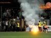 Soccer/Football,  Slovenia, Koper, First Division (FC Luka Koper - NK Olimpija), Football team Olimpija fans, Green Dragons, 27-Aug-2014, (Photo by: Arsen Peric / Ekipa)