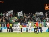 Soccer/Football,  Slovenia, Koper, First Division (FC Luka Koper - NK Olimpija), Football team Olimpija fans, Green Dragons, 27-Aug-2014, (Photo by: Arsen Peric / Ekipa)