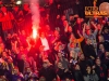 Supporters of Maribor celebrate after Agim Ibraimi of Maribor scoring first goal for Maribor during football match between NK Maribor, SLO  and Chelsea FC, ENG in Group G of Group Stage of UEFA Champions League 2014/15, on November 5, 2014 in Stadium Ljudski vrt, Maribor, Slovenia. Photo by Vid Ponikvar / Sportida
