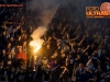 Supporters of Maribor celebrate after penalty shot during football match between NK Maribor, SLO  and Chelsea FC, ENG in Group G of Group Stage of UEFA Champions League 2014/15, on November 5, 2014 in Stadium Ljudski vrt, Maribor, Slovenia. Photo by Vid Ponikvar / Sportida