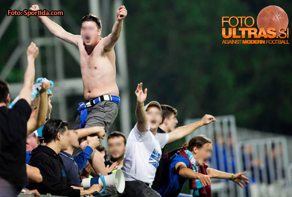 Fasn of Gorica during football match between NK Maribor and ND Gorica in Final of Slovenian Cup 2014 on May 21, 2014 in Stadium Bonifika, Koper, Slovenia. Photo by Vid Ponikvar / Sportida