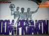 Fan under picture of winning players Mitja Viler #28 of Maribor, Marcos Tavares #9 of Maribor and Ales Mertelj #70 of Maribor after NK Maribor became Slovenian National Champion 2015 after football match between NK Maribor and NK Luka Koper in 36th Round of Prva liga Telekom Slovenije 2014/15, on May 30, 2015 in Stadium Ljudski vrt Maribor, Slovenia. Photo by Vid Ponikvar / Sportida