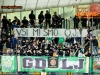 Green Dragons, fans of Olimpija during football match between NK Maribor and NK Olimpija Ljubljana in 30th Round of Prva liga Telekom Slovenije 2014/15, on April 29, 2015 in Stadium Ljudski vrt, Maribor, Slovenia. Photo by Vid Ponikvar / Sportida