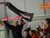 Fans of Jesenice during ice hockey game between HDD Telemach Olimpija and SIJ Acroni Jesenice in 3rd leg of Finals of Slovenian National Championship 2015, on April 13, 2015 in Hala Tivoli, Ljubljana, Slovenia. Photo by Matic Klansek Velej / Sportida