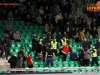 Fans of Jesenice fighting with security guards during ice hockey match between HDD Olimpija Ljubljana and HDD SIJ Acroni Jesenice in Final of Slovenian League 2016/17, on April 6, 2017 in Hala Tivoli, Ljubljana, Slovenia. Photo by Matic Klansek Velej/ Sportida