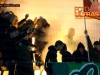 Green Dragons, fans of Olimpija during football match between NK Olimpija Ljubljana and FC Luka Koper in 26th Round of Prva liga Telekom Slovenije 2012/13 on March 30, 2013 in SRC Stozice, Ljubljana, Slovenia. (Photo By Vid Ponikvar / Sportida)