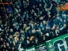 Green Dragons, fans of Olimpija during football match between NK Olimpija Ljubljana and NK Krsko in 21st Round of Prva liga Telekom Slovenije 2016/17, on December 11, 2016 in SRC Stozice, Ljubljana, Slovenia. Photo by Vid Ponikvar / Sportida