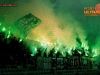 Green Dragons, fans of Olimpija during football match between NK Olimpija Ljubljana and NK Krsko in 21st Round of Prva liga Telekom Slovenije 2016/17, on December 11, 2016 in SRC Stozice, Ljubljana, Slovenia. Photo by Vid Ponikvar / Sportida