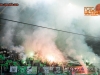 Green Dragons, supporters of Olimpija during football match between NK Olimpija and NK Maribor in Round #13 of Prva liga Telekom Slovenije 2016/17, on October 15, 2016 in SRC Stozice, Ljubljana, Slovenia. Photo by Vid Ponikvar / Sportida