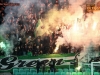 Green Dragons, fans of Olimpija during football match between NK Olimpija and NK Maribor in Round #31 of Prva liga Telekom Slovenije 2016/17, on April 29, 2017 in SRC Stozice, Ljubljana, Slovenia. Photo by Matic Klansek Velej / Sportida