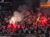 Viole, supporters of Maribor celebrate after Milivoje Novakovic scored first goal for Maribor during football match between NK Olimpija and NK Maribor in Round #13 of Prva liga Telekom Slovenije 2016/17, on October 15, 2016 in SRC Stozice, Ljubljana, Slovenia. Photo by Vid Ponikvar / Sportida