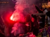 Viole, supporters of Maribor during 1st Leg football match between NK Olimpija Ljubljana and NK Maribor in Semifinal of Slovenian Football Cup 2016/17, on April 5, 2017 in SRC Stozice, Ljubljana, Slovenia. Photo by Vid Ponikvar / Sportida