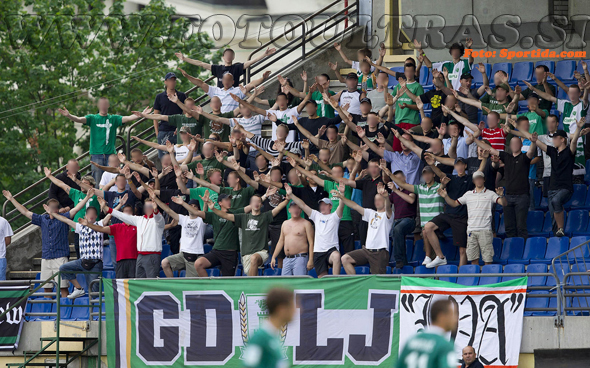 1. krog: Olimpija-Rudar, 18. julij 2010