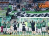 Players of NK Olimpija Ljubljana and Green Dragons during football match between NK Olimpija Ljubljana and NK Rudar Velenje in 8th Round of Prva liga Telekom Slovenije 2015/16, on August 30, 2015 in SRC Stozice, Ljubljana, Slovenia. Photo by Urban Urbanc / Sportida