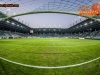 SRC Stozice after football match between NK Olimpija Ljubljana and NK Rudar Velenje in 8th Round of Prva liga Telekom Slovenije 2015/16, on August 30, 2015 in SRC Stozice, Ljubljana, Slovenia. Photo by Urban Urbanc / Sportida