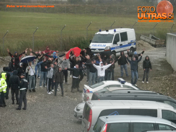 Novogoričane so pustili kar pred vrati stadiona