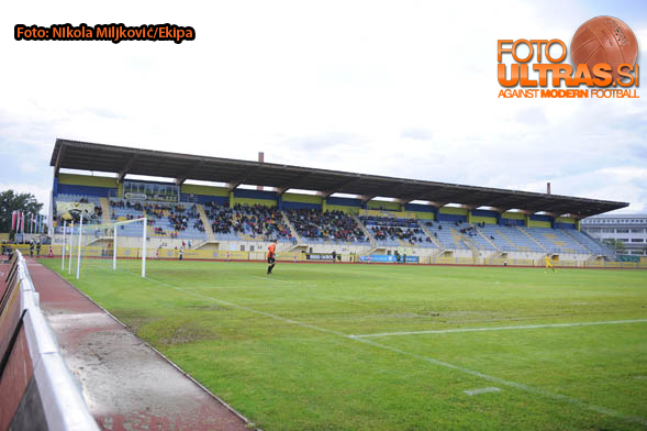 Soccer/Football, Domzale, First Division (NK Kalcer Radomlje - NK Domzale), stadium Domzale, 13-Sep-2014, (Photo by: Nikola Miljkovic / Krater Media)