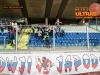 Divji Japodi, fans of Slovenia during football match between National teams of San Marino and Slovenia in Group E of EURO 2016 Qualifications, on October 12, 2015 in Stadio Olimpico Serravalle, Republic of San Marino. Photo by Vid Ponikvar / Sportida